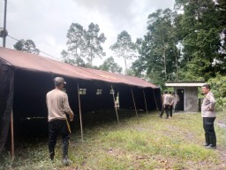 Penanganan Erupsi Semeru, Polres Lumajang Operasikan Pos Darurat