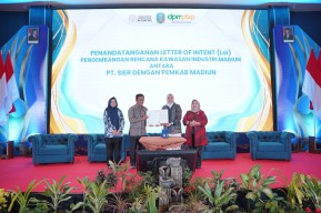 Beri Dukungan Realisasi Rencana Kawasan Industri di Jatim, SIER Teken LoI dengan Pemkab Madiun