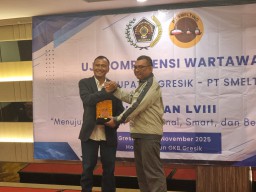 PT Smelting Dukung UKW PWI Gresik, Bupati Tekankan Tanggung Jawab Media
