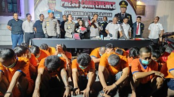 Mayoritas Sasar Rumah Kos, 42 Tersangka Curanmor Surabaya Ditahan