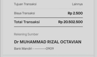 Penipuan Modus Bukti Transfer Palsu Catut Nama Wabup Mojokerto