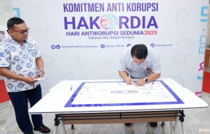 Peringati HAKORDIA 2025, TPS Surabaya Lakukan Aksi Sertai Basmi Korupsi