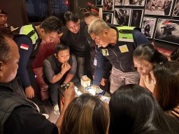 Jelang Nataru, Polres Kediri Gelar Razia Tempat Hiburan Malam