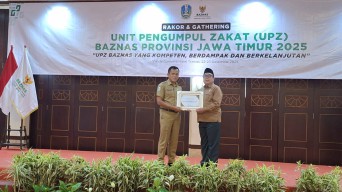 Rakor Baznas Jatim, Ketua Ali Maschan: Gubernur Fokus Cegah Pedagang Terjerat Bank Titil