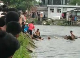Dua Bocah Tercebur Waduk di Mojokerto, 1 Selamat 1 Meninggal Dunia