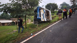 Data Korban Elf Blong di Pacet, Seluruh Penumpang Dilarikan ke RS