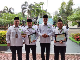 Kemenag Trenggalek Raih Dua Penghargaan, Kepala Kantor Apresiasi Kerja Keras Tim