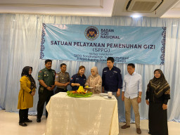 Dapur Makan Bergizi Gratis Dibuka di Sukomanunggal, Sasar Siswa hingga Ibu Hamil