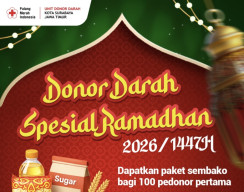 Catat! PMI Surabaya Gelar Donor Darah Spesial Ramadan, Ini Lokasinya