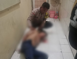 Tepergok Curi Motor, Bandit di Surabaya Nyonyor Dihajar Massa