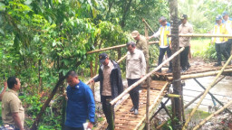 Kunjungi Jember Pasca banjir, Menteri PU Tinjau Pembangunan Fly Over Mangli 