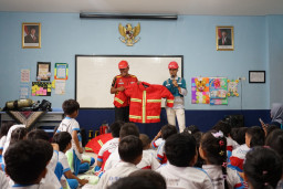 PDS Gelar Edukasi Keselamatan Kebakaran untuk Anak-anak dalam Rangka Bulan K3