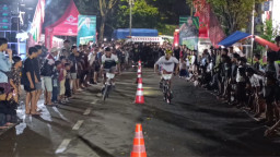 Pertama Digelar, BMX Night Drag Race di Kraksaan Probolinggo Sedot Animo Ratusan Peserta