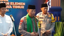 Safari Ramadan di Jatim, Kapolri Sebut Siap Amankan Mudik Lebaran 2026