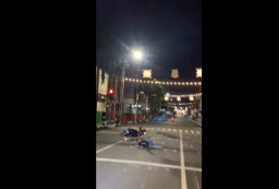 Viral, Aksi Standing Motor di Mojokerto Berujung Kecelakaan