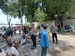 Wisata THP Kenjeran Surabaya Membludak saat Libur Lebaran, Polisi Tingkatkan Pengamanan