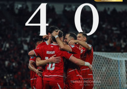 Timnas Indonesia Bantai Saint Kitts & Nevis 4-0