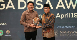 Sidoarjo Sabet Predikat Kabupaten Terfavorit dalam Ajang Jaga Desa Award 2026