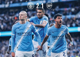 Man City Bungkam Arsenal 2-1, Perebutan Gelar Liga Inggris Memanas