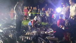 Rumah Terbakar di Jetis Mojokerto, Satu Tewas Dua Terluka