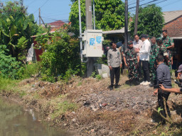 Permudah Akses Warga, TNI dan Pemkab Sidoarjo Rencanakan Pembangunan Jembatan di Sukodono