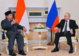 Momen Pertemuan Putin dengan Prabowo, Ini yang Dibahas