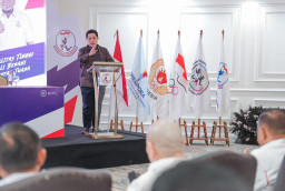Pesan Khusus Menpora Erick Thohir dalam Rakernas Muaythai Indonesia 2026