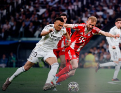 Liga Champions: Real Madrid dan Sporting CP Kalah Tipis di Leg Pertama