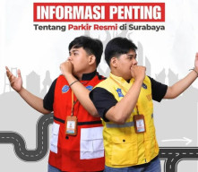 Wajib Tahu, Ini Perbedaan Warna Rompi Jukir Resmi dan Tidak di Surabaya