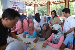 Warga Padati CFD Sidoarjo, Layanan Cek Kesehatan Gratis jadi Daya Tarik Utama