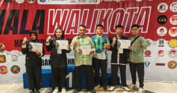Atlet Wushu Probolinggo Borong Medali di Kejurnas Piala Wali Kota Surabaya 2026  ‎