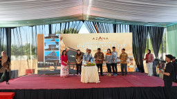 Momen Bupati Haris Resmikan Pembangunan Hotel Bintang 4 Pertama Kali di Probolinggo