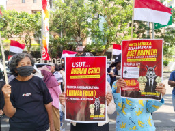Kantor Petrogas Jatim Utama Didemo, Diduga Ada Praktik Korupsi Dana CSR