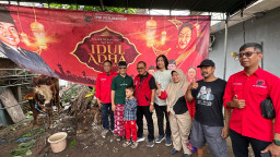 PDIP Surabaya Salurkan Hewan Kurban ke Wonocolo hingga Lakarsantri, Fokus Warga dan Santri