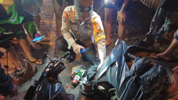 Pemotor Wanita Tabrak Pohon di Mojokerto, Dalam Jok Ditemukan Miras hingga Celana Dalam