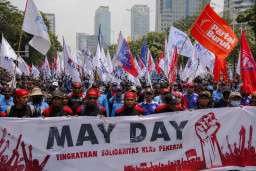 Demo Hari Buruh di Surabaya, Hindari Jalan Ini agar Tak Terjebak Macet