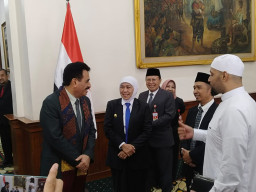 Momen Gubernur Jatim Khofifah Dikunjungi Duta Besar Yaman, Ini yang Dibahas