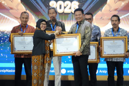 Pemkab Sidoarjo Raih Predikat AA dari ANRI, Nilainya Capai 90,84 
