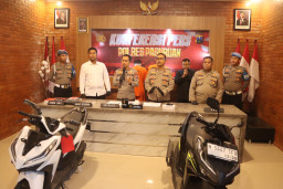 Polres Pasuruan Bekuk Komplotan Bandit Jalanan yang Bikin Korbannya Tewas