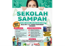 Bentar Lagi ada Sekolah Sampah di Surabaya, Berikut Kegunaannya