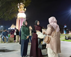 Sidak Alun-alun Sidoarjo, Wabup Catat Persoalan Parkir dan Penerangan