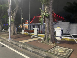 Penampakan Terkini Pagar Grahadi Surabaya yang Dirusak Pendomo saat Ricuh