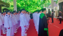 80 Kepala Desa Terpilih di Sidoarjo Resmi Dilantik, Bupati Subandi Pesan Begini