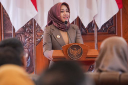 99 Petugas Sensus Ekonomi Dikukuhkan, Begini Pesan Tegas Wali Kota Mojokerto