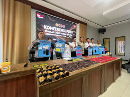 Polres Mojokerto Kota Bongkar Narkoba Jenis Baru, Harganya Bikin Geleng Kepala