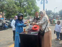 Hari Jadi ke-108 Kota Mojokerto, Warga Rasakan Makan Gratis 1080 Porsi