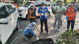 Mobil CR-V Tabrak Dua Motor di Surabaya: Satu Tewas, 1 Terluka