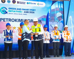 Raih Nilai Tertinggi Nasional, TUKS Petrokimia Gresik Pimpin Revolusi Pelabuhan Hijau 2026