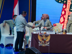 Rakernas Apeksi di Medan, Wali Kota Mojokerto: Perkuat Kolaborasi Bangun Kota Tangguh!