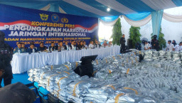 Narkoba 3,37 Ton di Gresik Itu Jenis Kuncup Ganja, Berasal dari Thailand